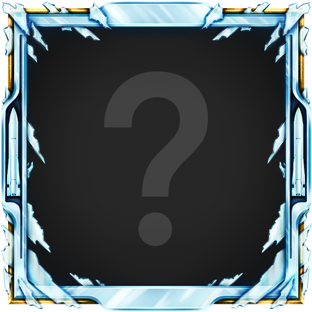 “Crystal Shards” profile icon frame